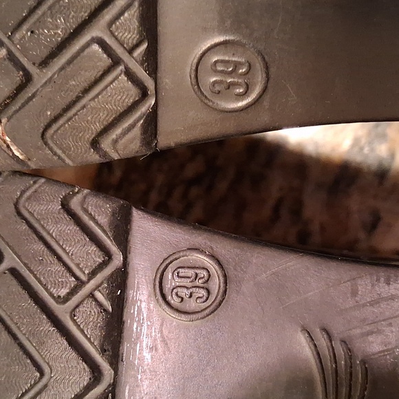 Dansko Black and Silver Floral Women's Mules - Picture 8 of 12